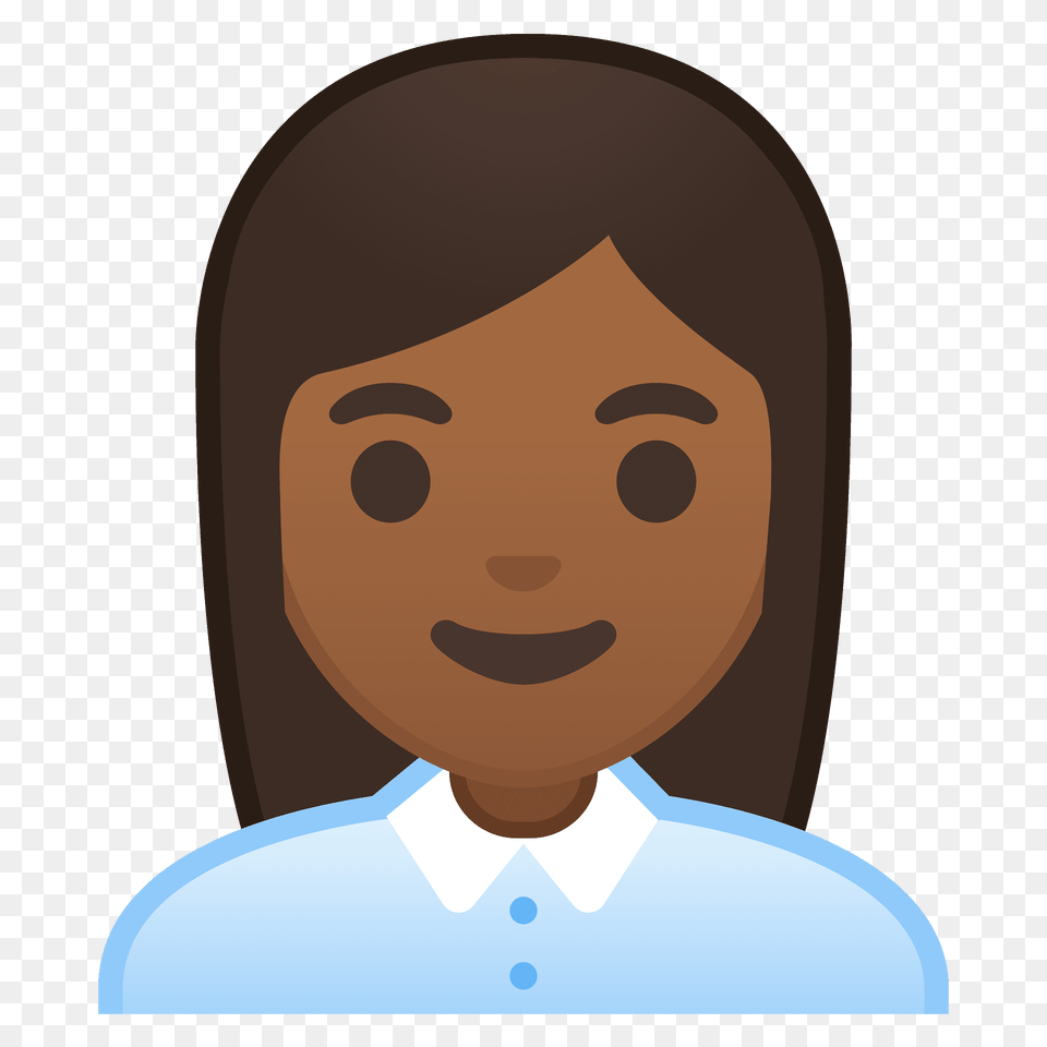 Woman Office Worker Emoji Clipart, Portrait, Photography, Person, Face Free Png Download
