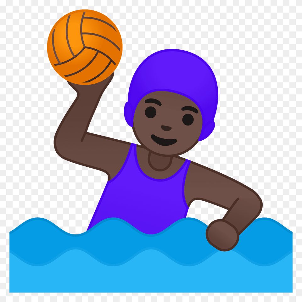 Woman Playing Water Polo Emoji Clipart, Clothing, Hat, Cap, Sport Free Transparent Png