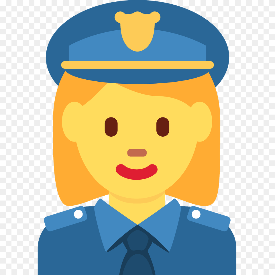 Woman Police Officer Emoji Clipart, Captain, Person, Baby, Face Free Png