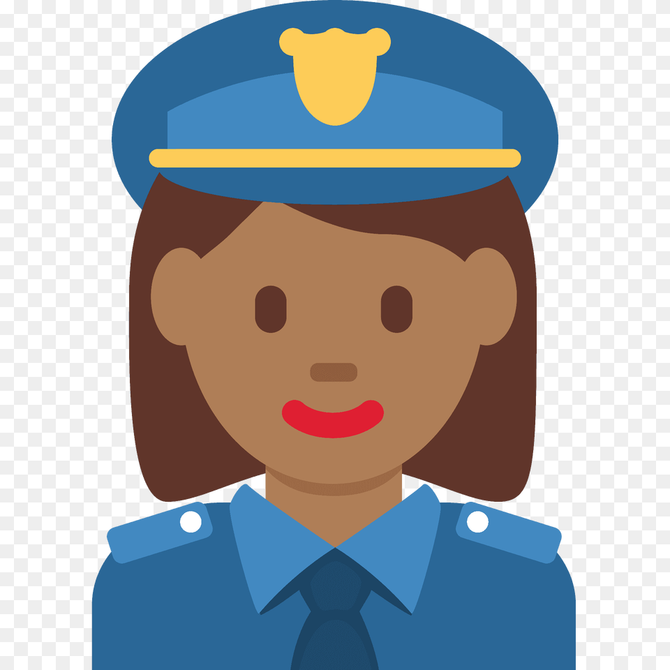 Woman Police Officer Emoji Clipart, Captain, Person, Animal, Bear Free Png