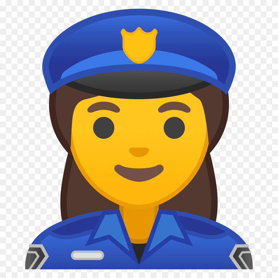Woman Police Officer Emoji Clipart, Captain, Person, Baby, Face Png Image