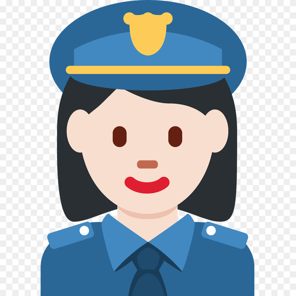 Woman Police Officer Emoji Clipart, Captain, Person, Animal, Bear Free Png Download