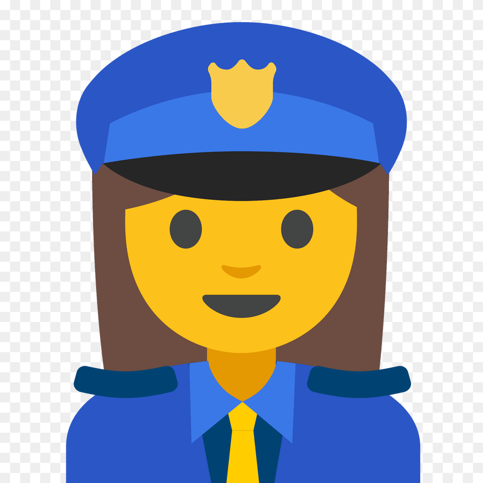 Woman Police Officer Emoji Clipart, Baby, Captain, Person, Face Free Png Download