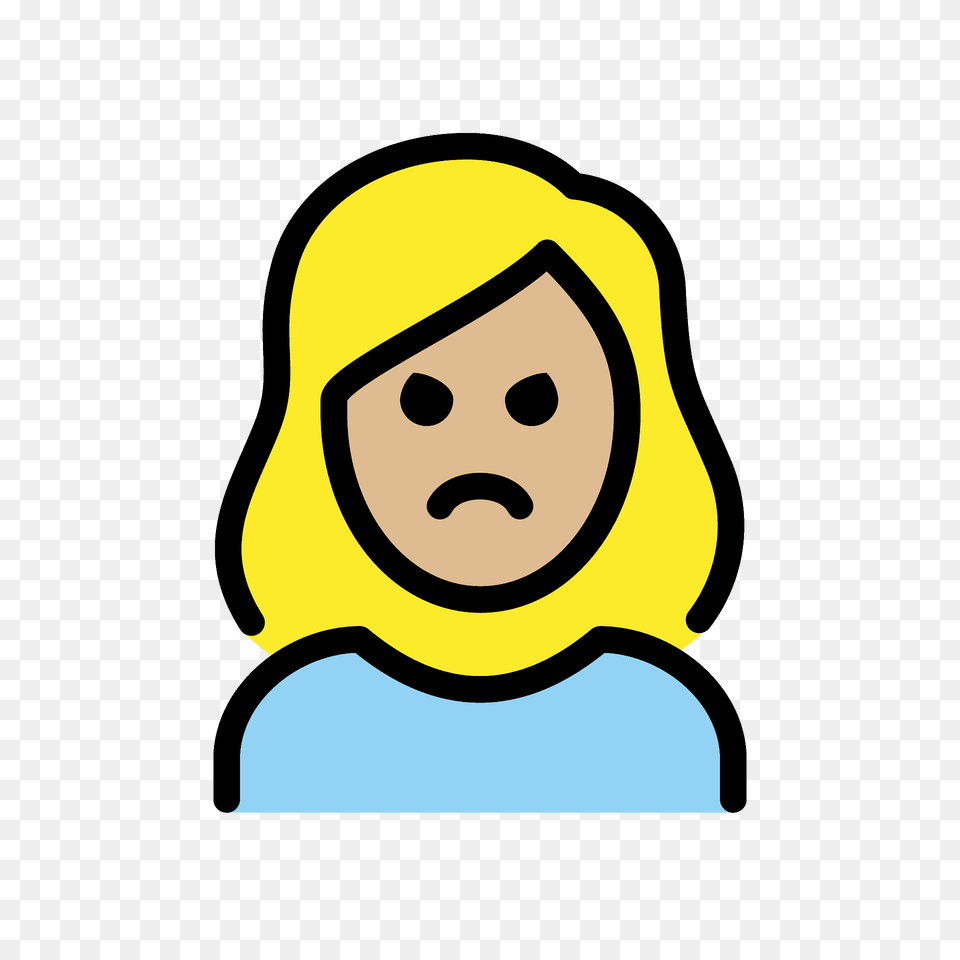 Woman Pouting Emoji Clipart, Clothing, Coat, Hat, Hood Png