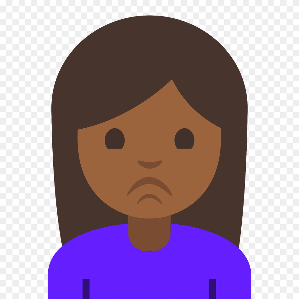 Woman Pouting Emoji Clipart, Face, Head, Person, Photography Free Png