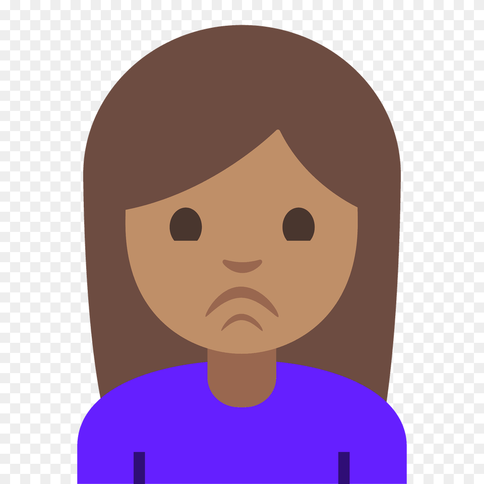 Woman Pouting Emoji Clipart, Face, Head, Person, Photography Png