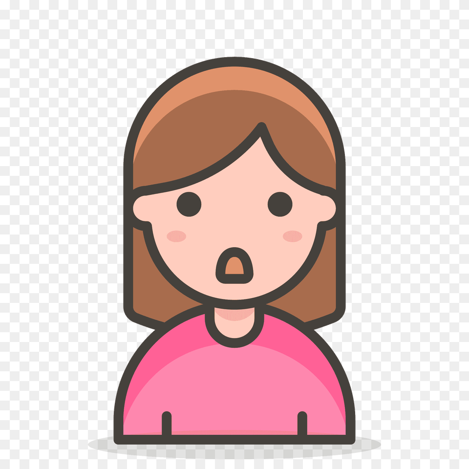 Woman Pouting Emoji Clipart, People, Person, Ice Cream, Food Png