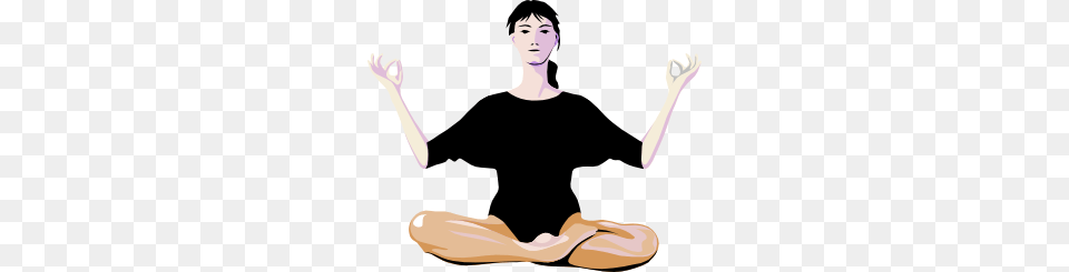 Woman Practising Yoga Clip Art, Adult, Female, Person, Working Out Png Image