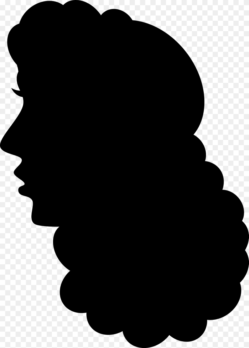 Woman Profile Silhouette, Person Free Png Download