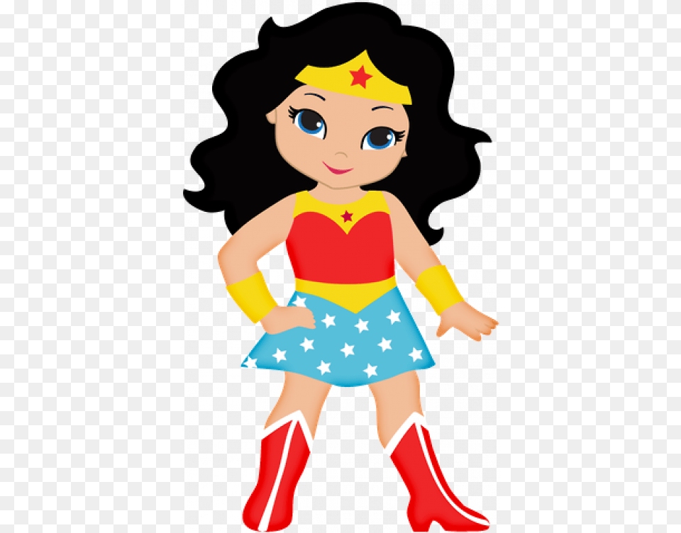 Woman Punch Clipart Svg Transparent Wonder Woman Clipart, Clothing, Costume, Person, Baby Free Png
