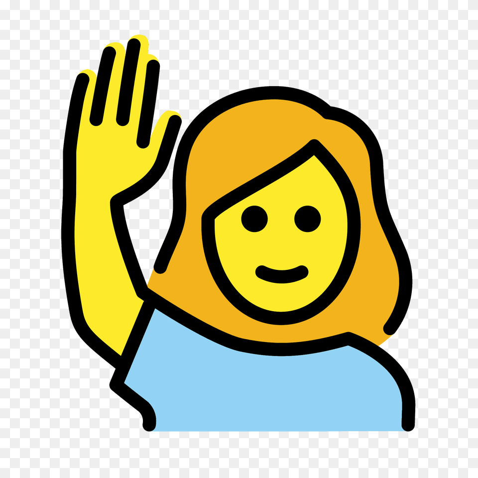 Woman Raising Hand Emoji Clipart, Ammunition, Grenade, Weapon Png Image