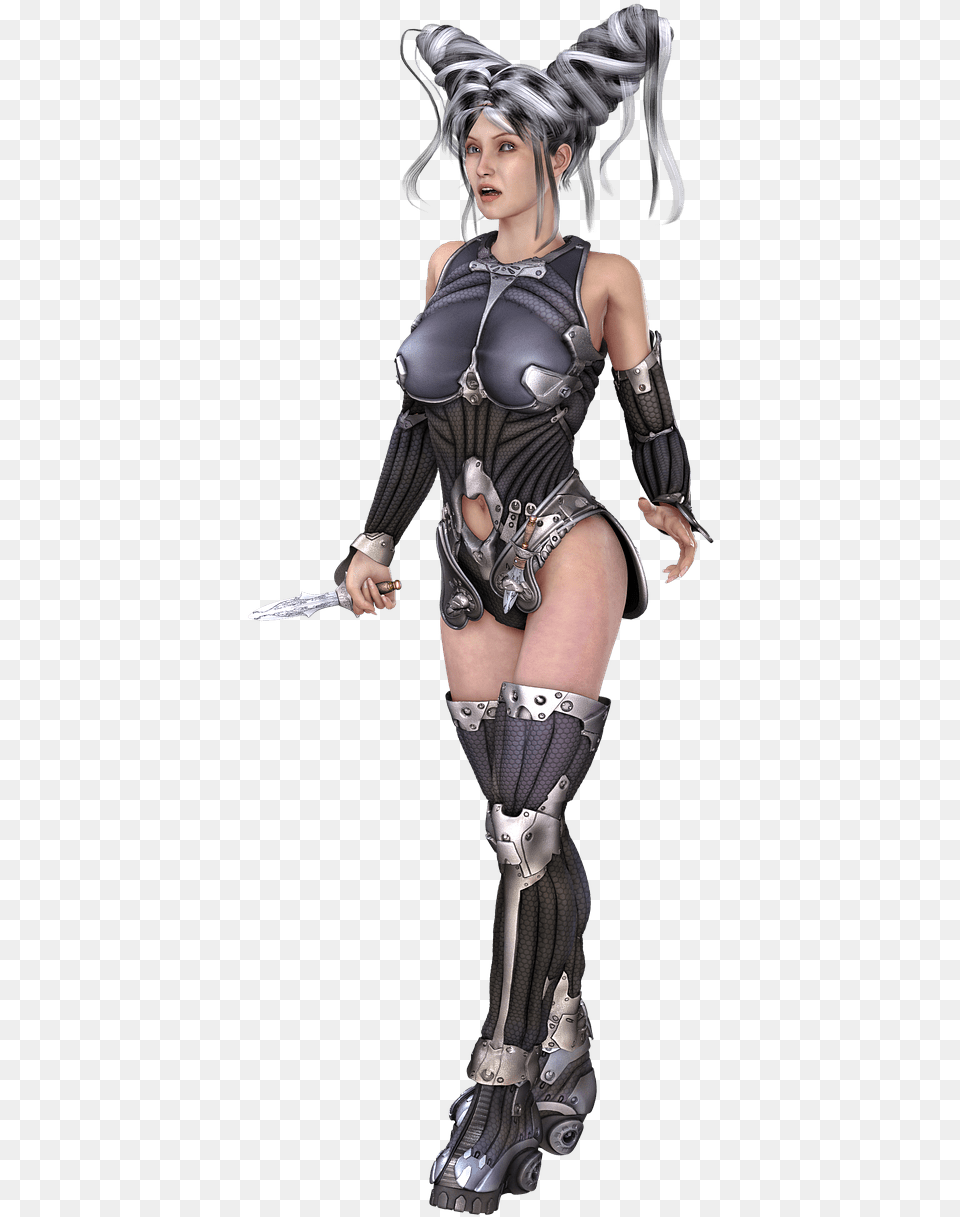 Woman Robotic Costume 3d Warrior, Person, Clothing, Adult, Female Free Transparent Png