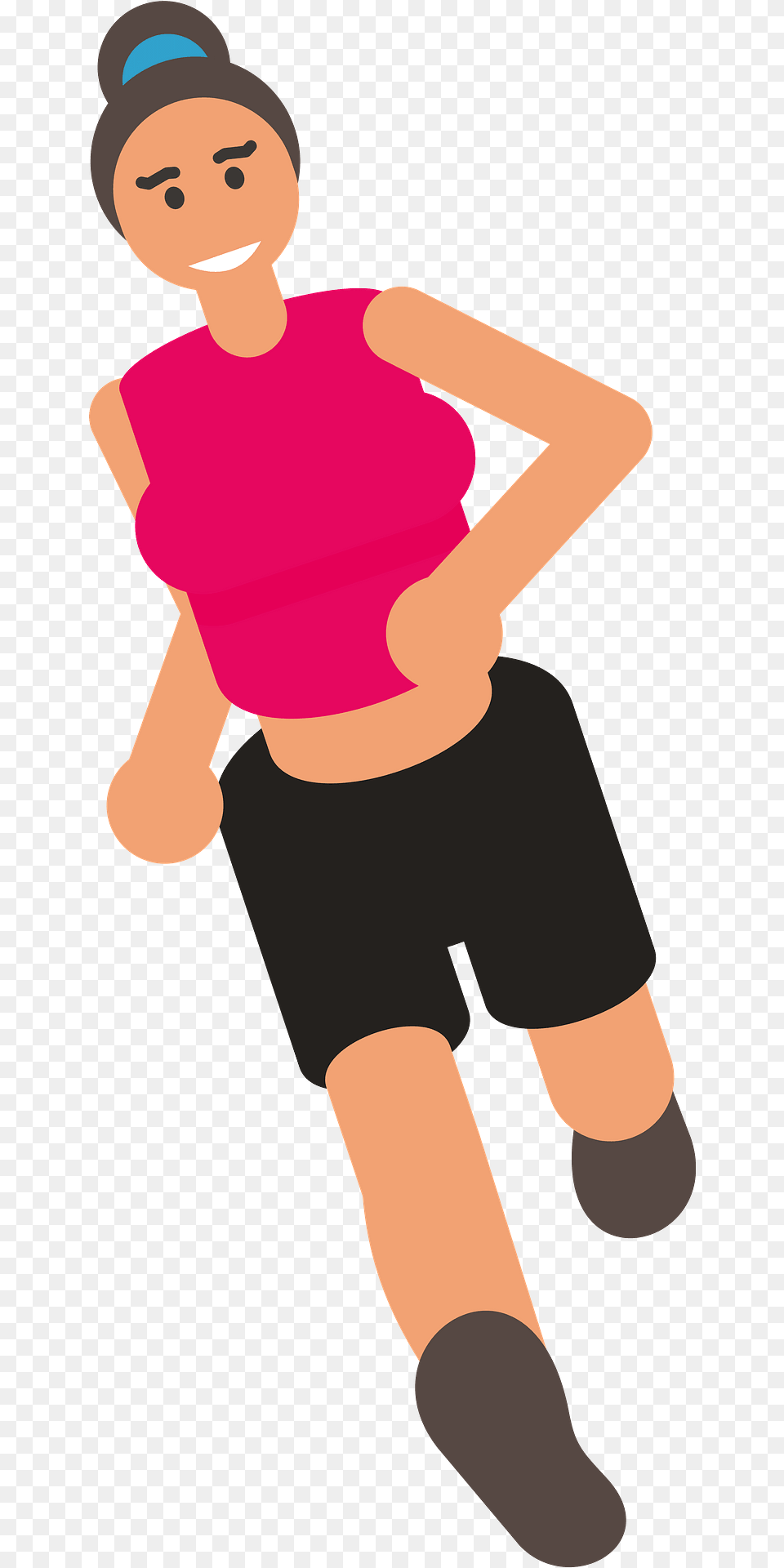 Woman Running Clipart, Clothing, Shorts, Boy, Child Free Png