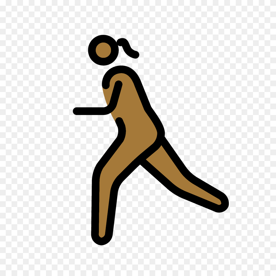 Woman Running Emoji Clipart, Person, Walking, People, Animal Png