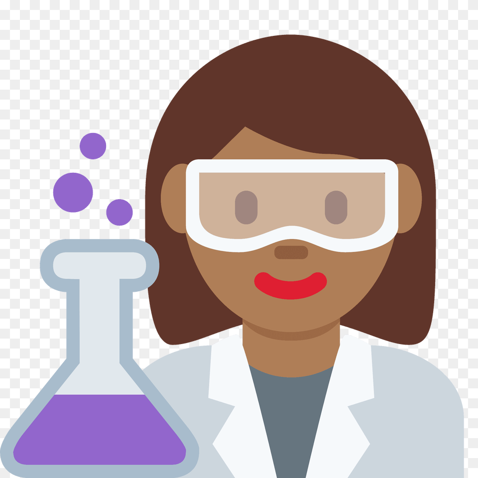 Woman Scientist Emoji Clipart, Clothing, Coat, Lab Coat, Photography Free Png