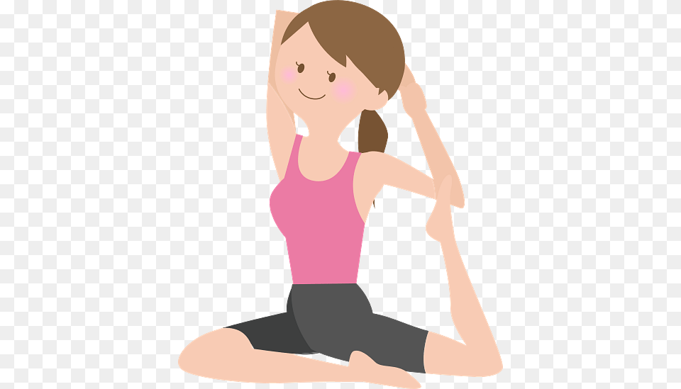 Woman Seated Stretch, Person, Face, Head Free Transparent Png