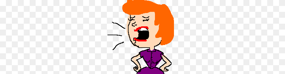 Woman Shouting Sternly, Baby, Person, Face, Head Free Transparent Png