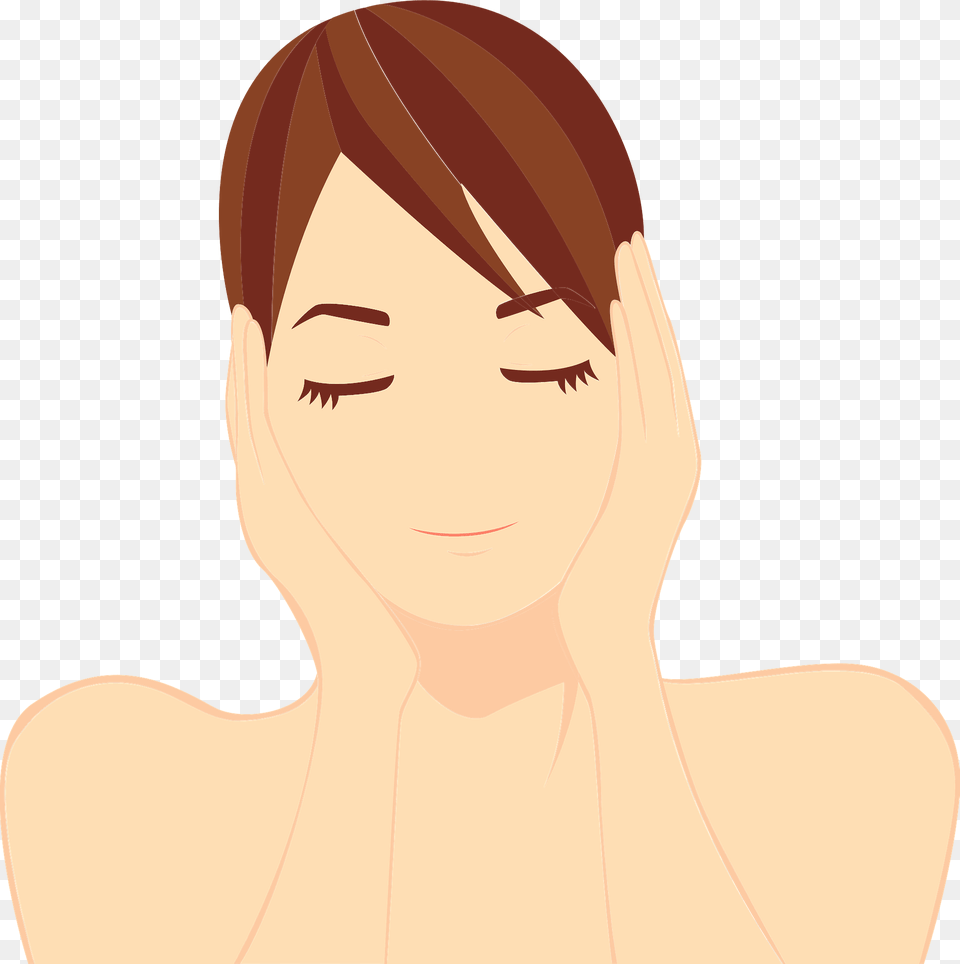 Woman Showing Beauty Clipart, Adult, Person, Neck, Head Free Png