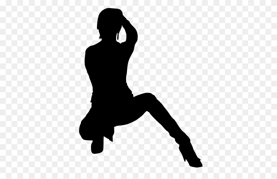 Woman Silhouette, Person, Dancing, Leisure Activities Free Png Download