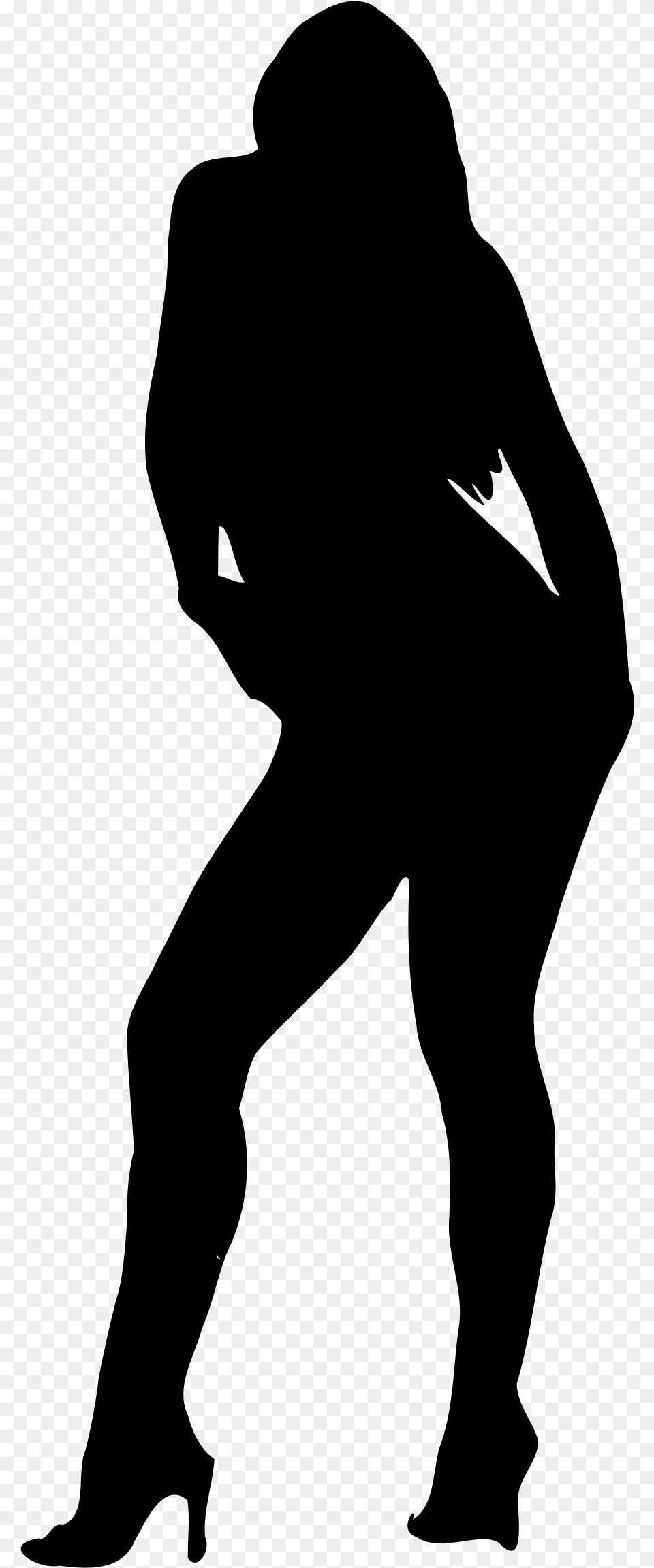 Woman Silhouette 49 Clip Arts Sexy Woman Silhouette Transparent Background, Gray Png Image