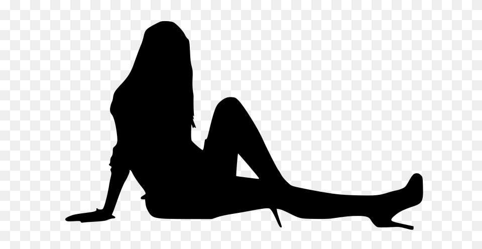 Woman Silhouette, Clothing, Footwear, High Heel, Shoe Free Png Download