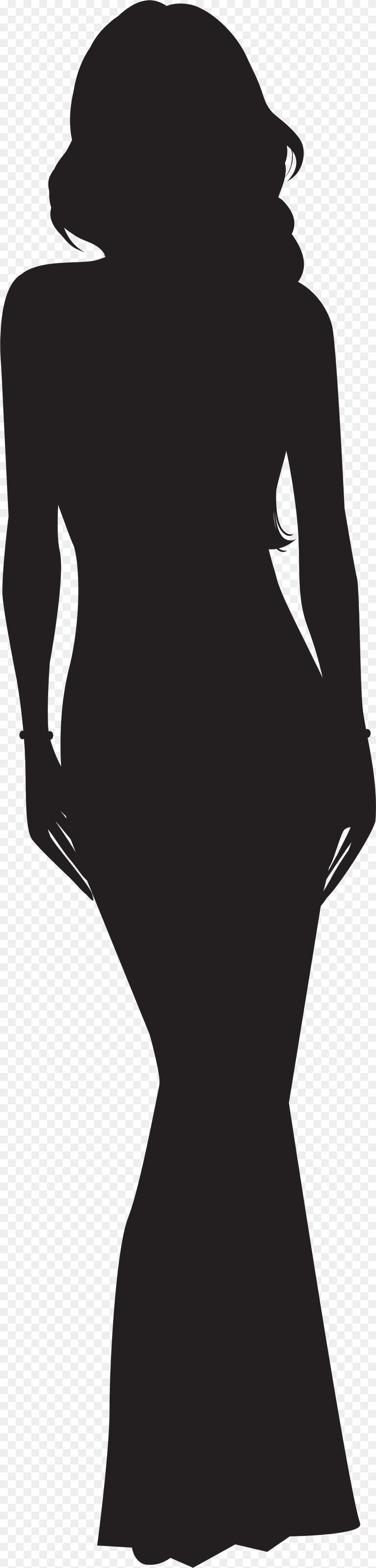 Woman Silhouette Clip Art Woman Clipart Silhouette, Clothing, Long Sleeve, Sleeve, Person Png Image
