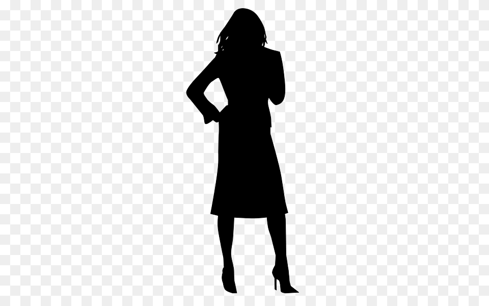 Woman Silhouette Clip Arts For Web, Gray Free Transparent Png