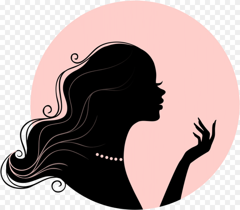 Woman Silhouette Female Silhouette Female, Adult, Person, Head, Face Free Png Download