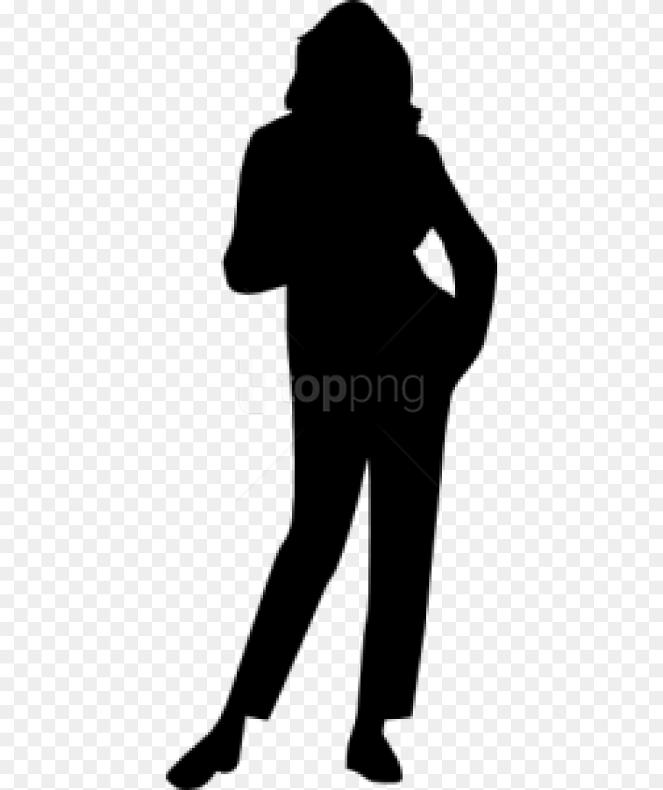 Woman Silhouette Hand, Person, Photography, Walking, Adult Free Transparent Png