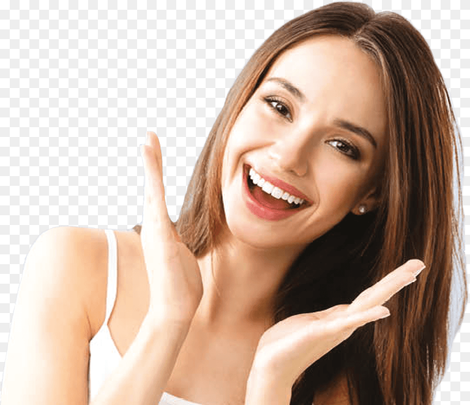 Woman Smile Dentist, Face, Happy, Head, Laughing Free Png