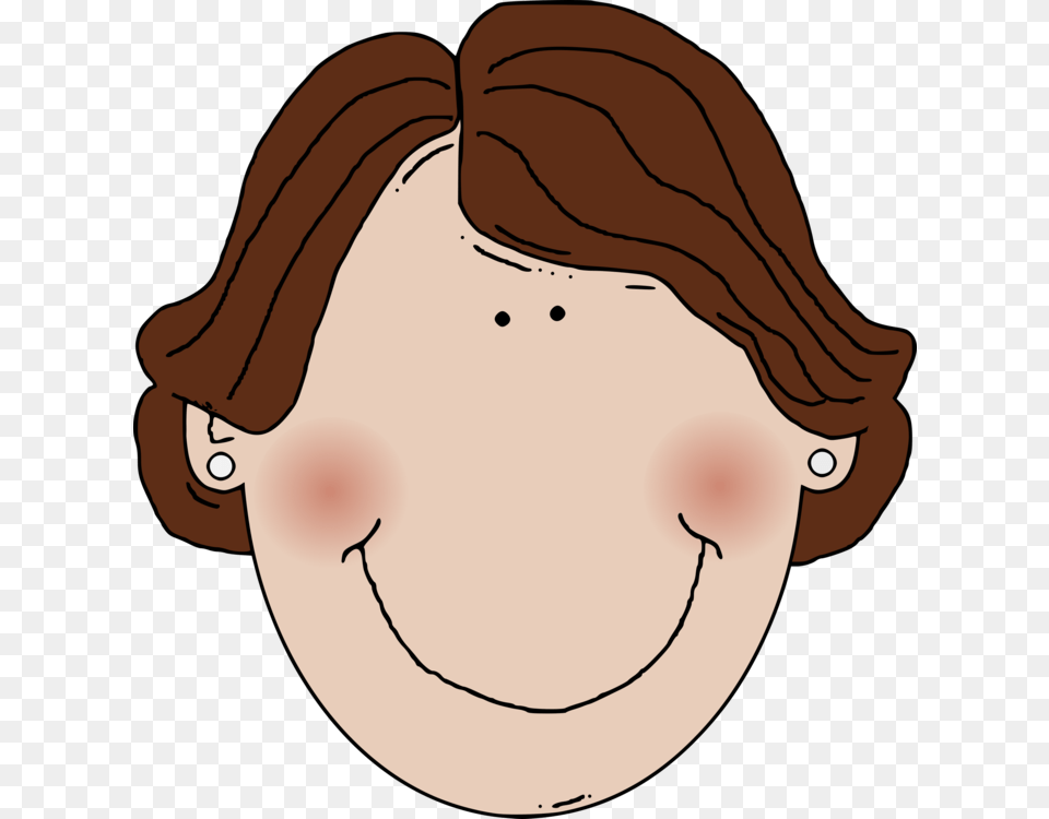 Woman Smiley Face Female, Head, Person, Baby, Accessories Free Png
