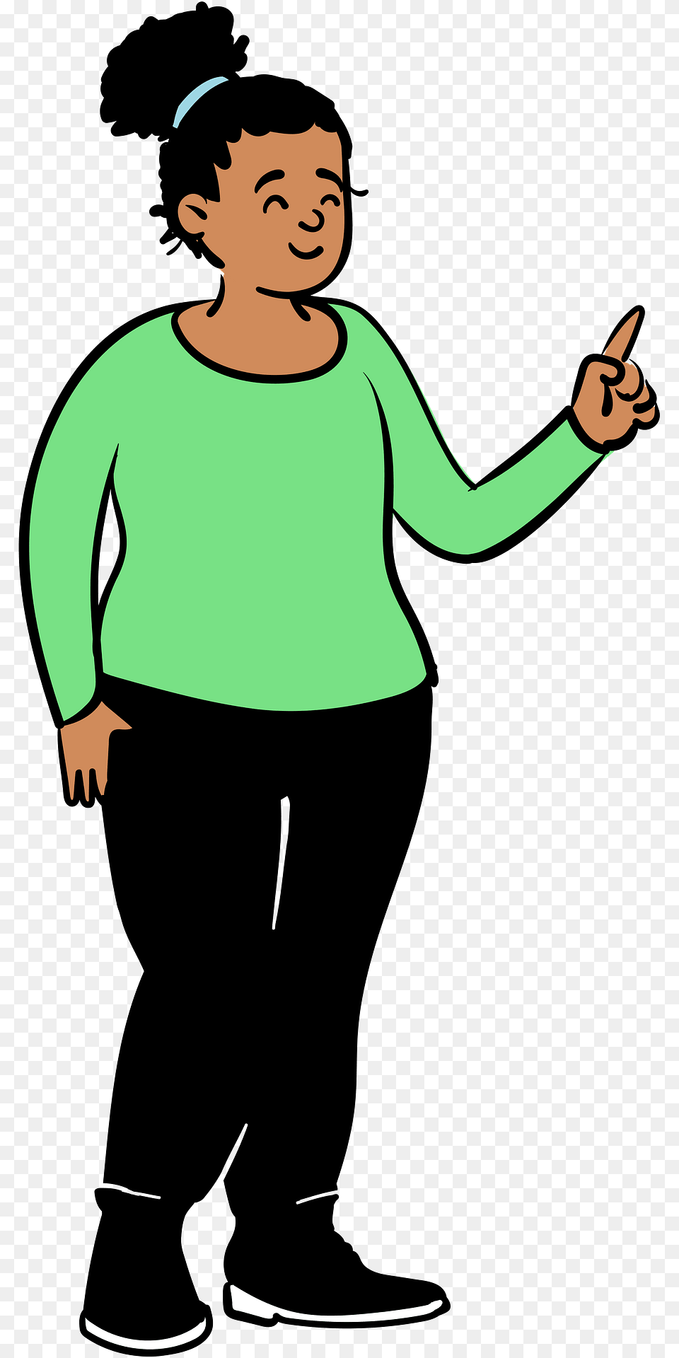 Woman Standing Clipart, Sleeve, Clothing, Pants, Long Sleeve Png