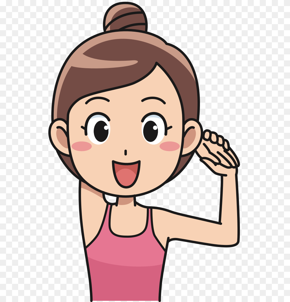 Woman Stretching Cartoon Nurse In Hospital, Baby, Person, Face, Head Free Transparent Png