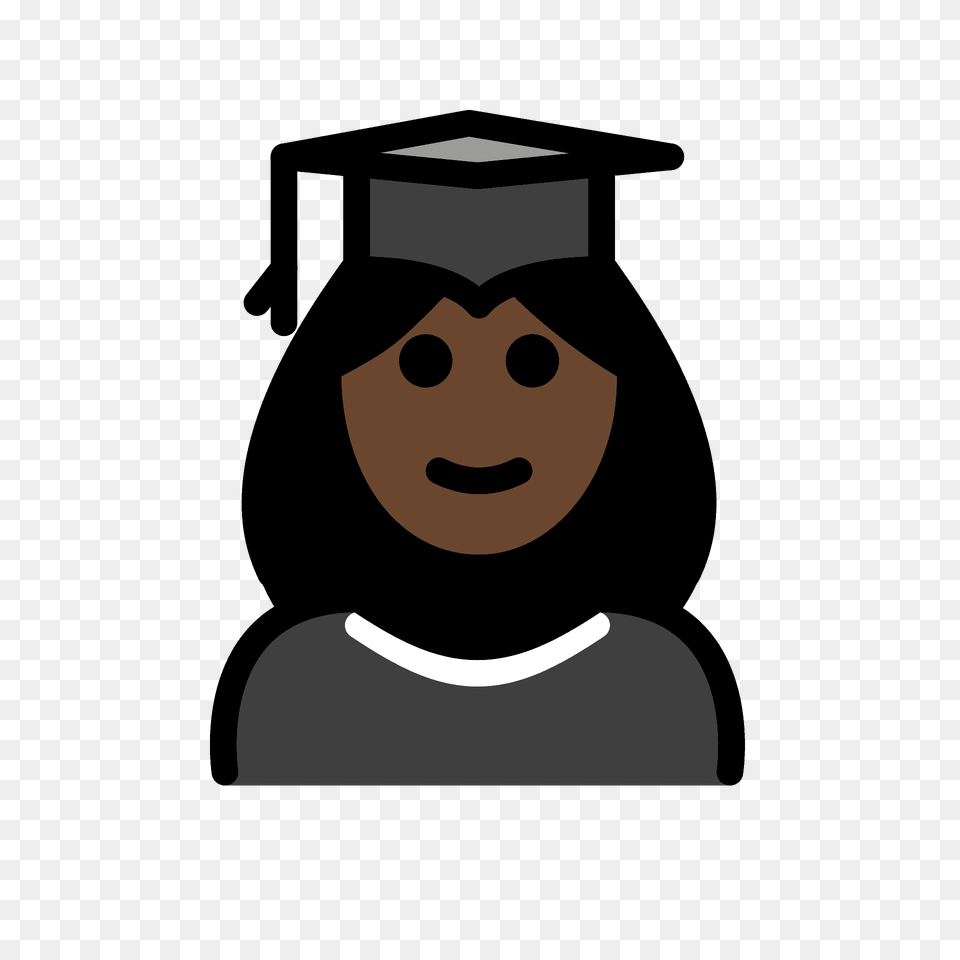 Woman Student Emoji Clipart, People, Graduation, Person, Face Png