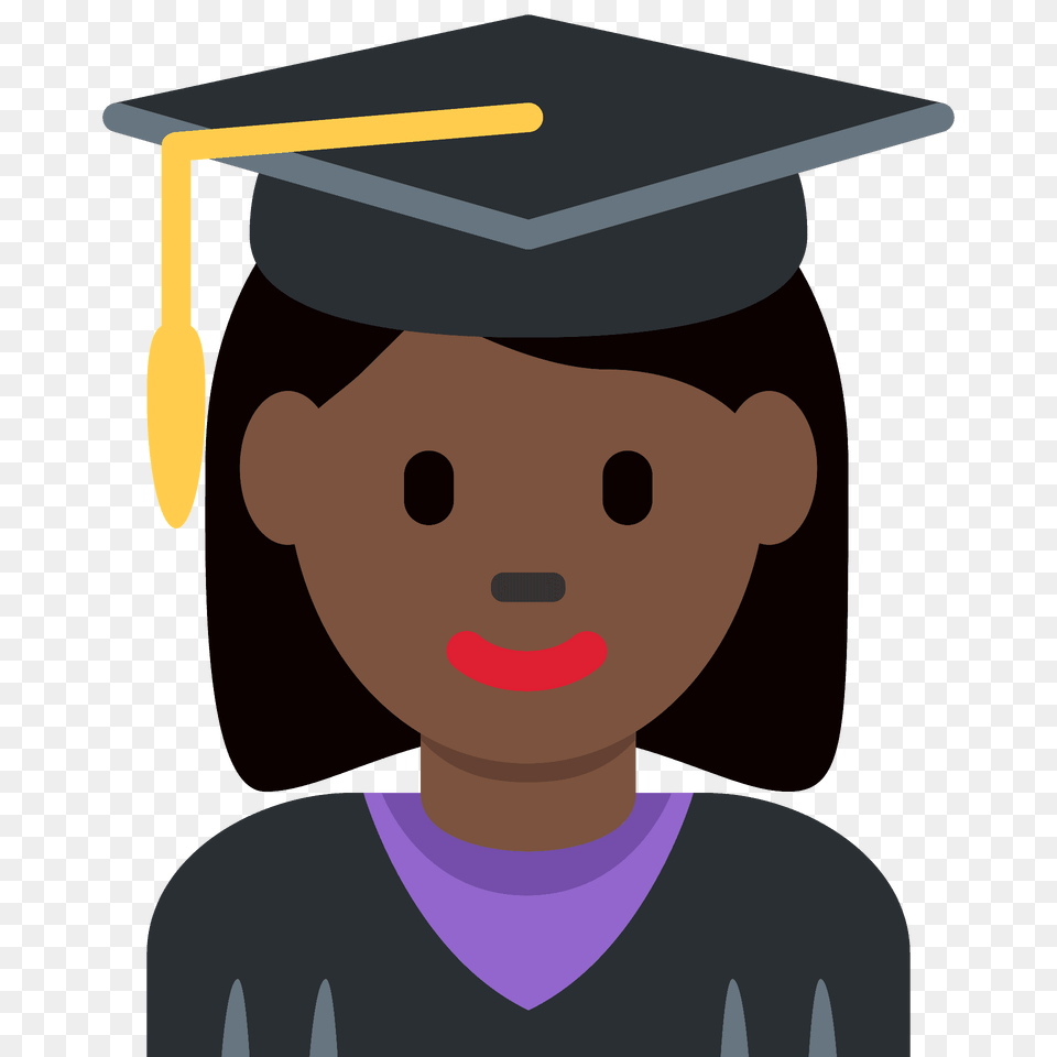 Woman Student Emoji Clipart, Graduation, People, Person, Animal Png Image
