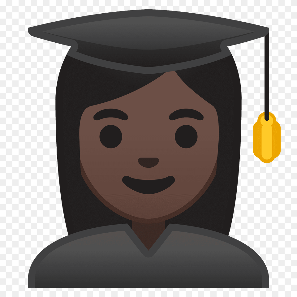 Woman Student Emoji Clipart, Graduation, People, Person, Face Free Png