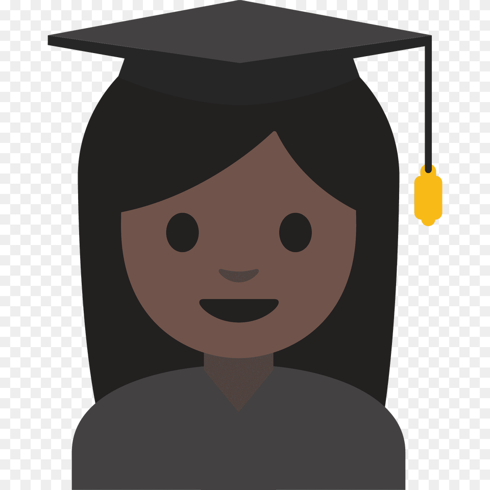 Woman Student Emoji Clipart, Graduation, People, Person, Face Png Image