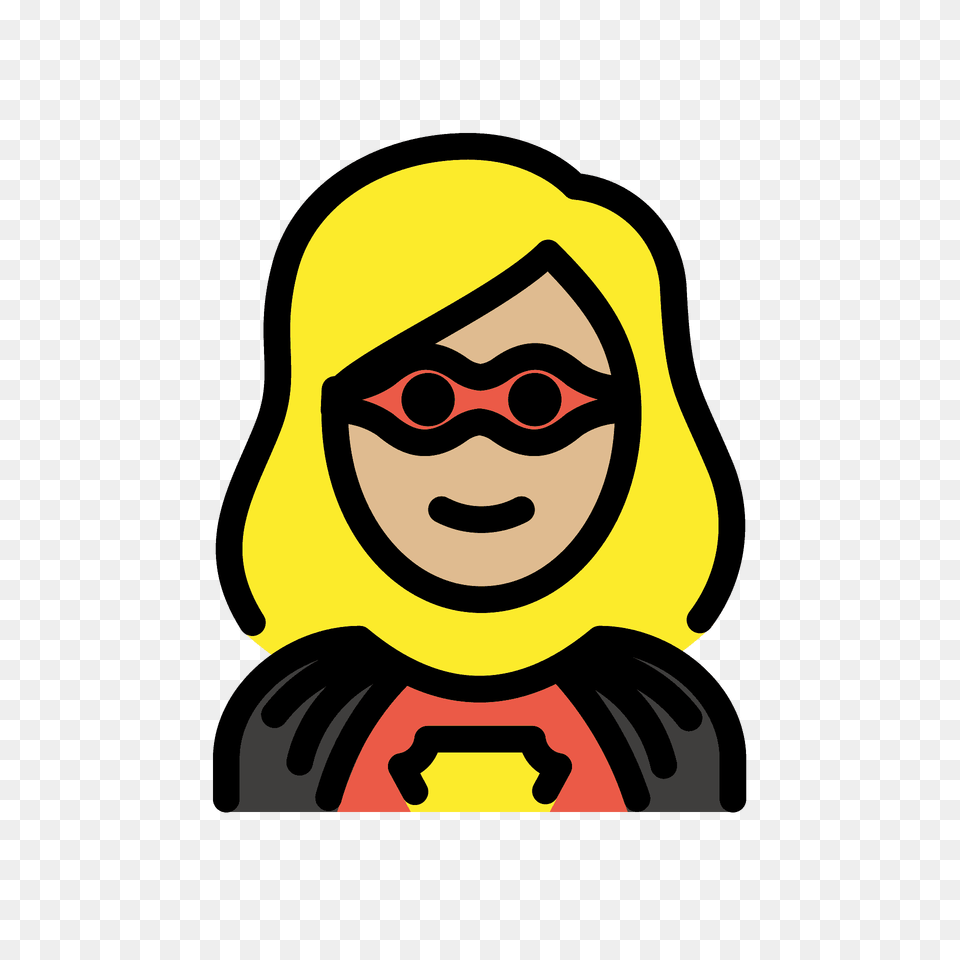 Woman Superhero Emoji Clipart, Baby, Person, Face, Head Free Png Download