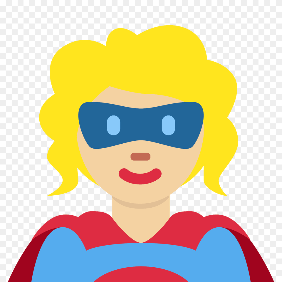 Woman Superhero Emoji Clipart, Photography, Face, Head, Person Free Png
