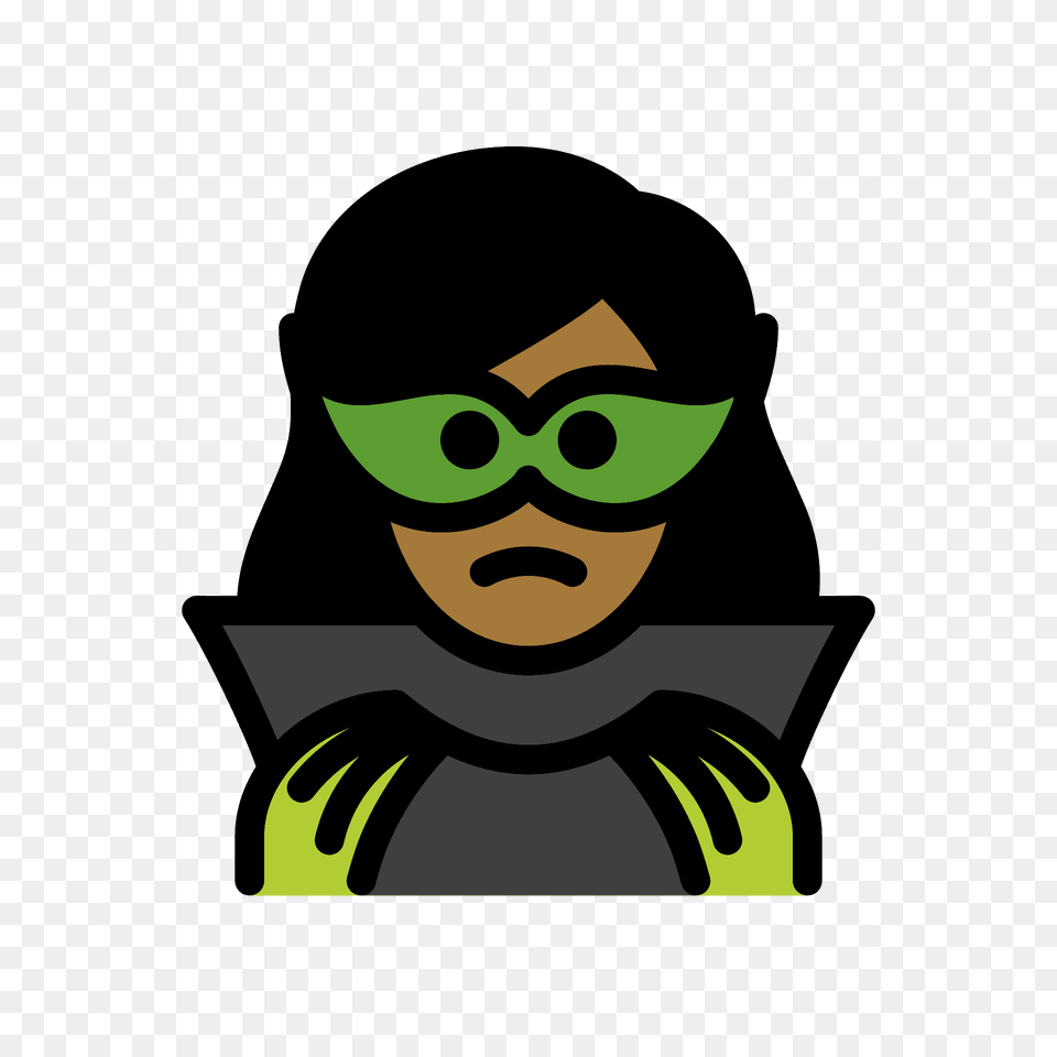 Woman Supervillain Emoji Clipart, Face, Head, Person, Baby Free Transparent Png