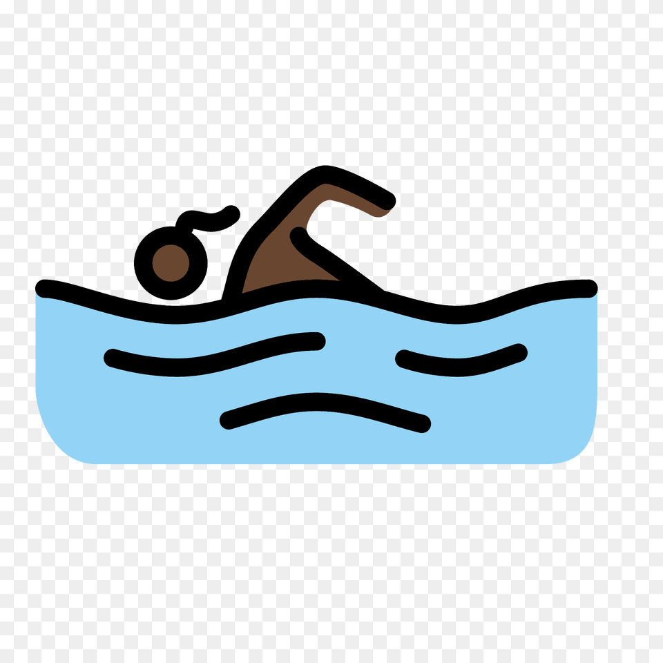 Woman Swimming Emoji Clipart, Sport, Water Sports, Water, Person Png Image