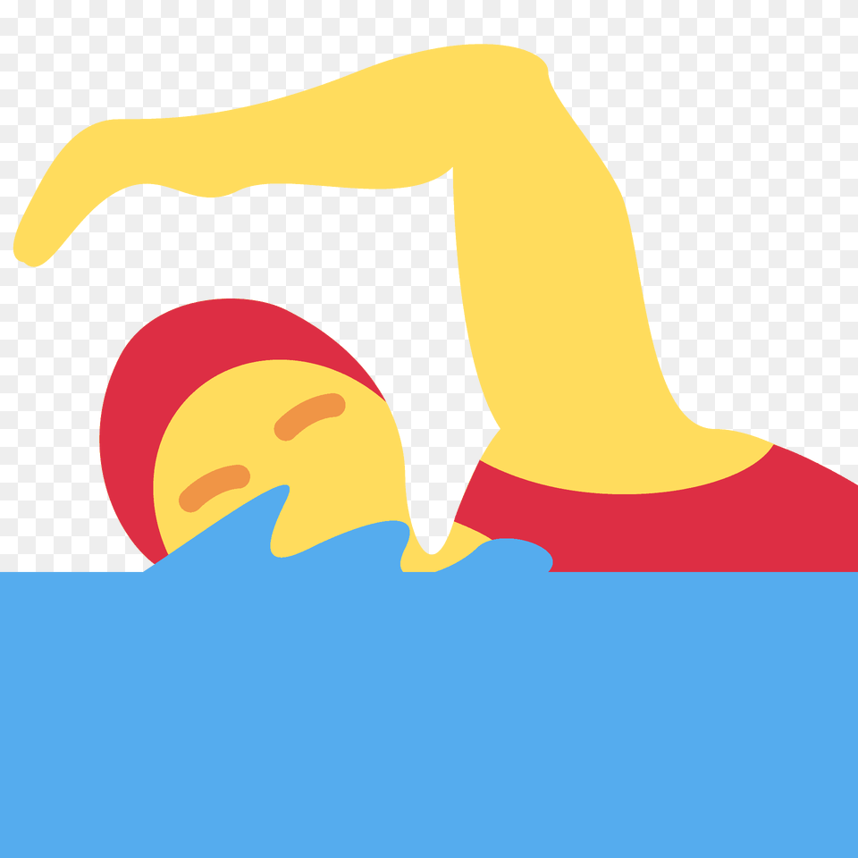 Woman Swimming Emoji Clipart, Water Sports, Water, Swimwear, Sport Png