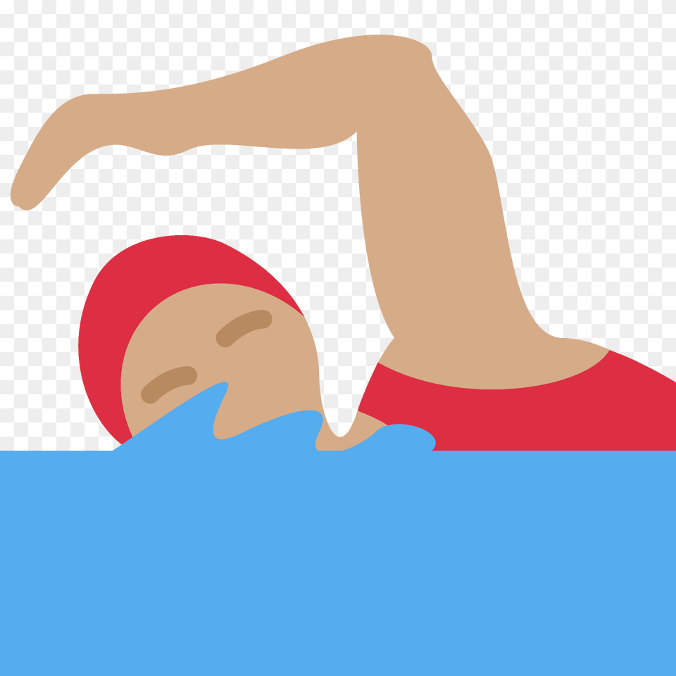 Woman Swimming Emoji Clipart, Water Sports, Water, Swimwear, Sport Png Image