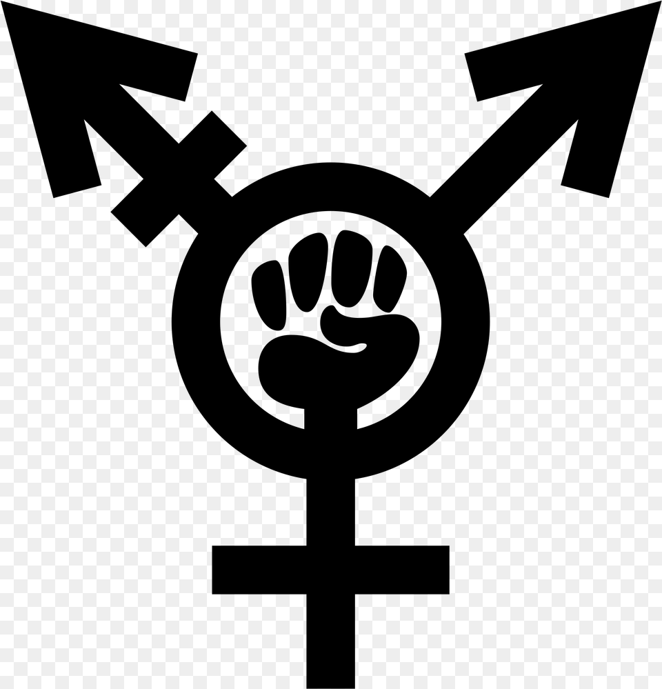 Woman Symbol Woman Symbol, Gray Free Png Download