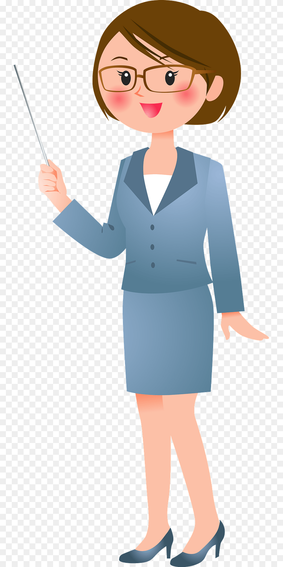 Woman Teacher Clipart, Adult, Female, Person, Baton Free Png Download