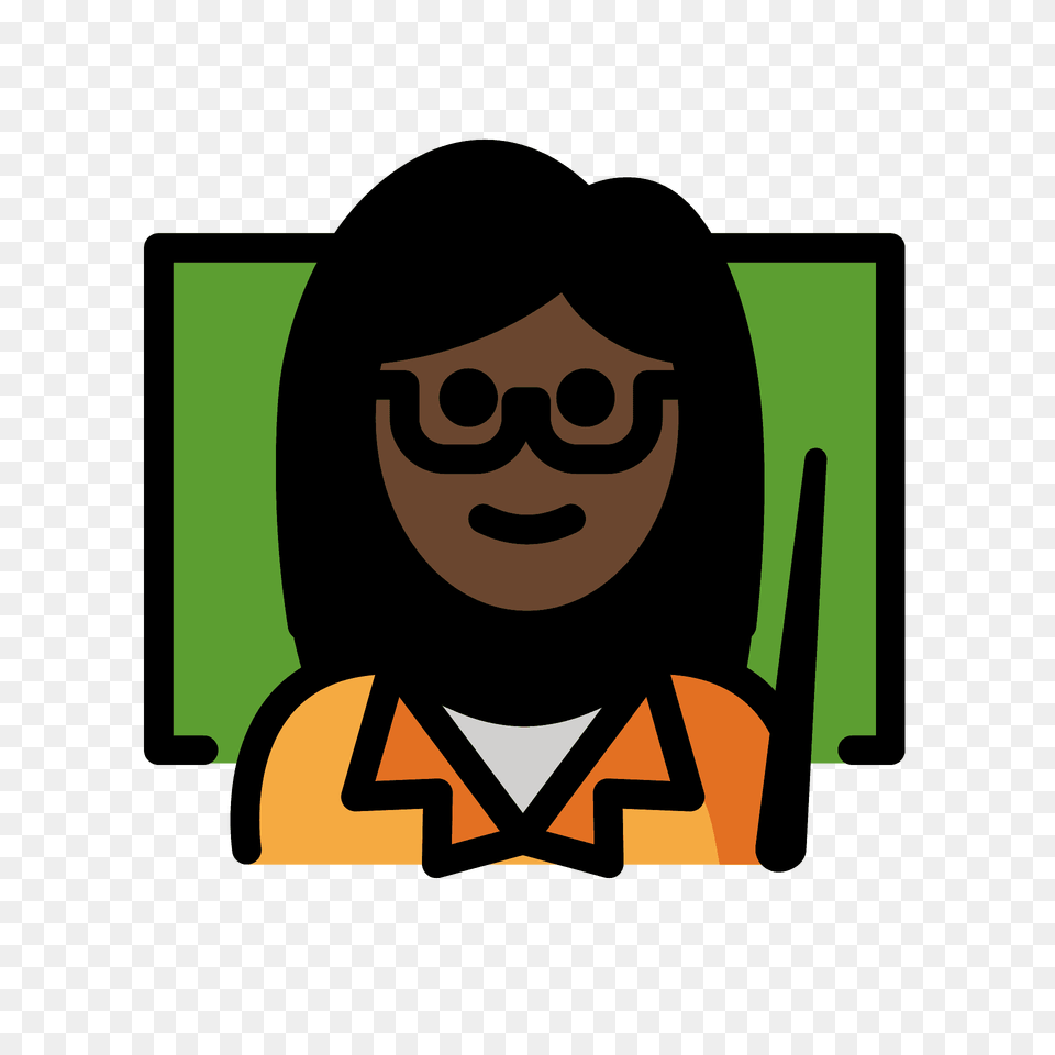 Woman Teacher Emoji Clipart, Logo, Face, Head, Person Png Image