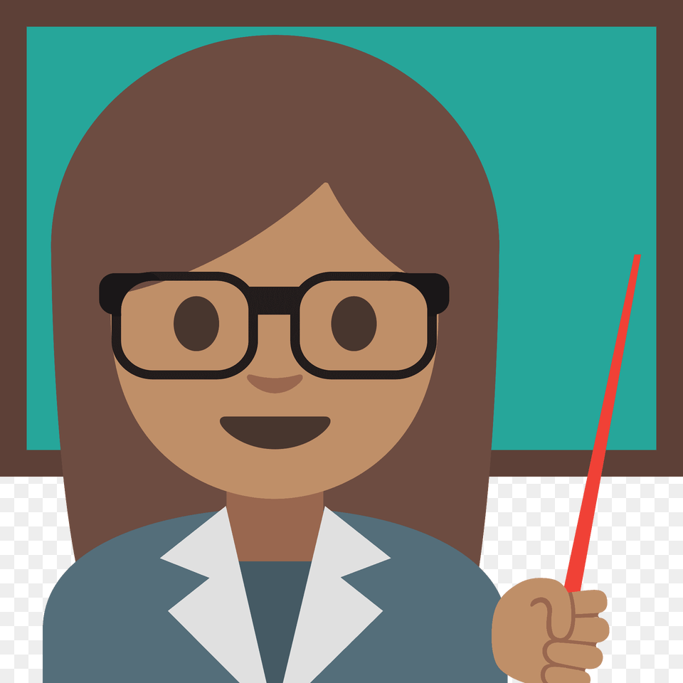 Woman Teacher Emoji Clipart, Accessories, Person, Hand, Glasses Free Png Download