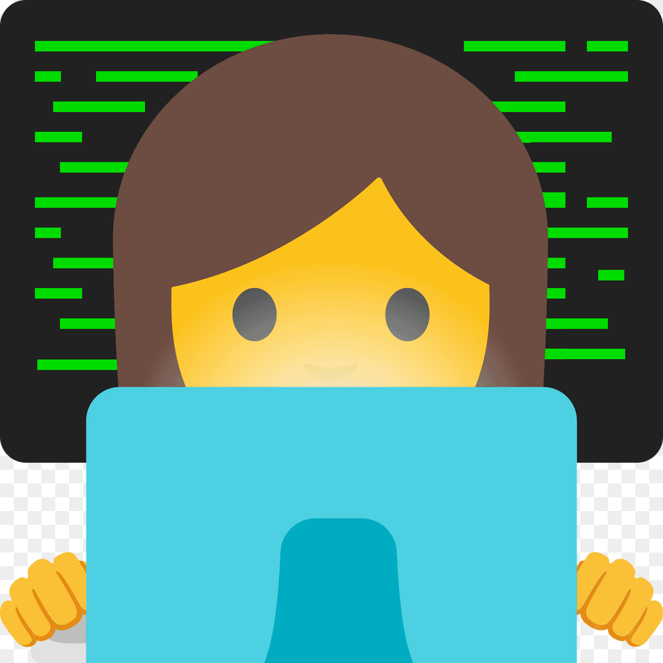 Woman Technologist Emoji Clipart Free Transparent Png