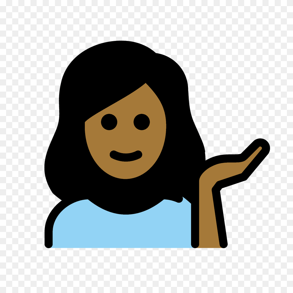 Woman Tipping Hand Emoji Clipart, Animal, Mammal, Pig, Face Free Transparent Png