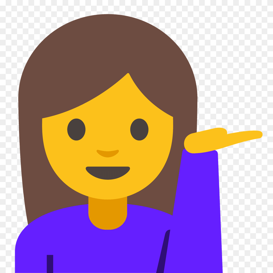 Woman Tipping Hand Emoji Clipart, Face, Head, Person, Baby Png